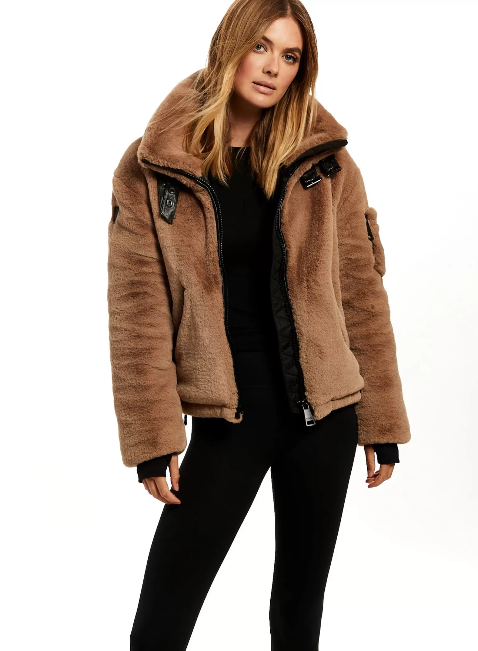 SAM Faux Fur Denver | Women Vegan Leather & Faux Fur