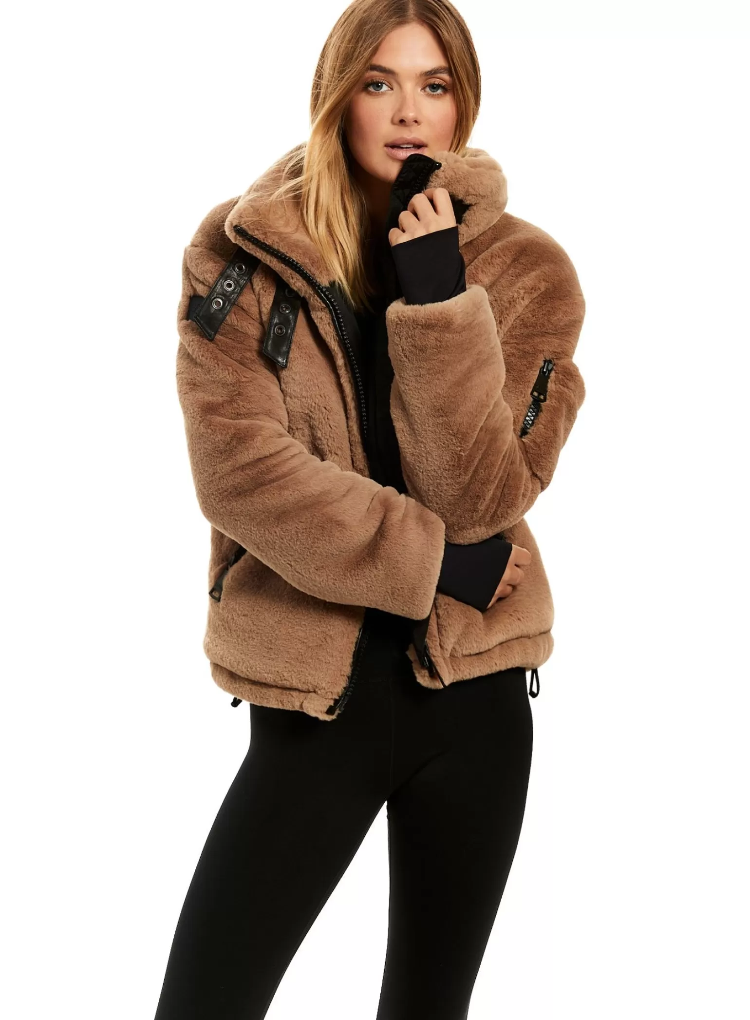 SAM Faux Fur Denver | Women Vegan Leather & Faux Fur