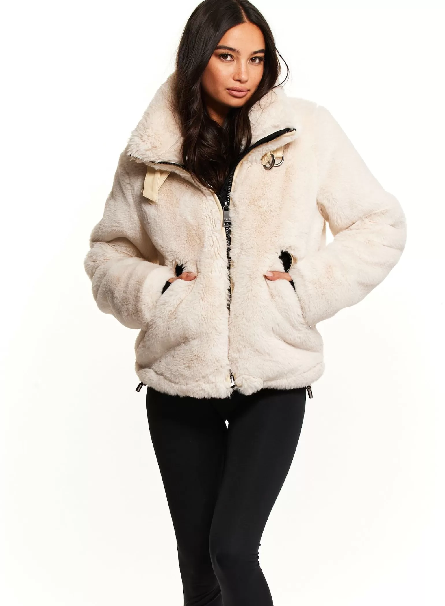 SAM Faux Fur Denver | Women Vegan Leather & Faux Fur