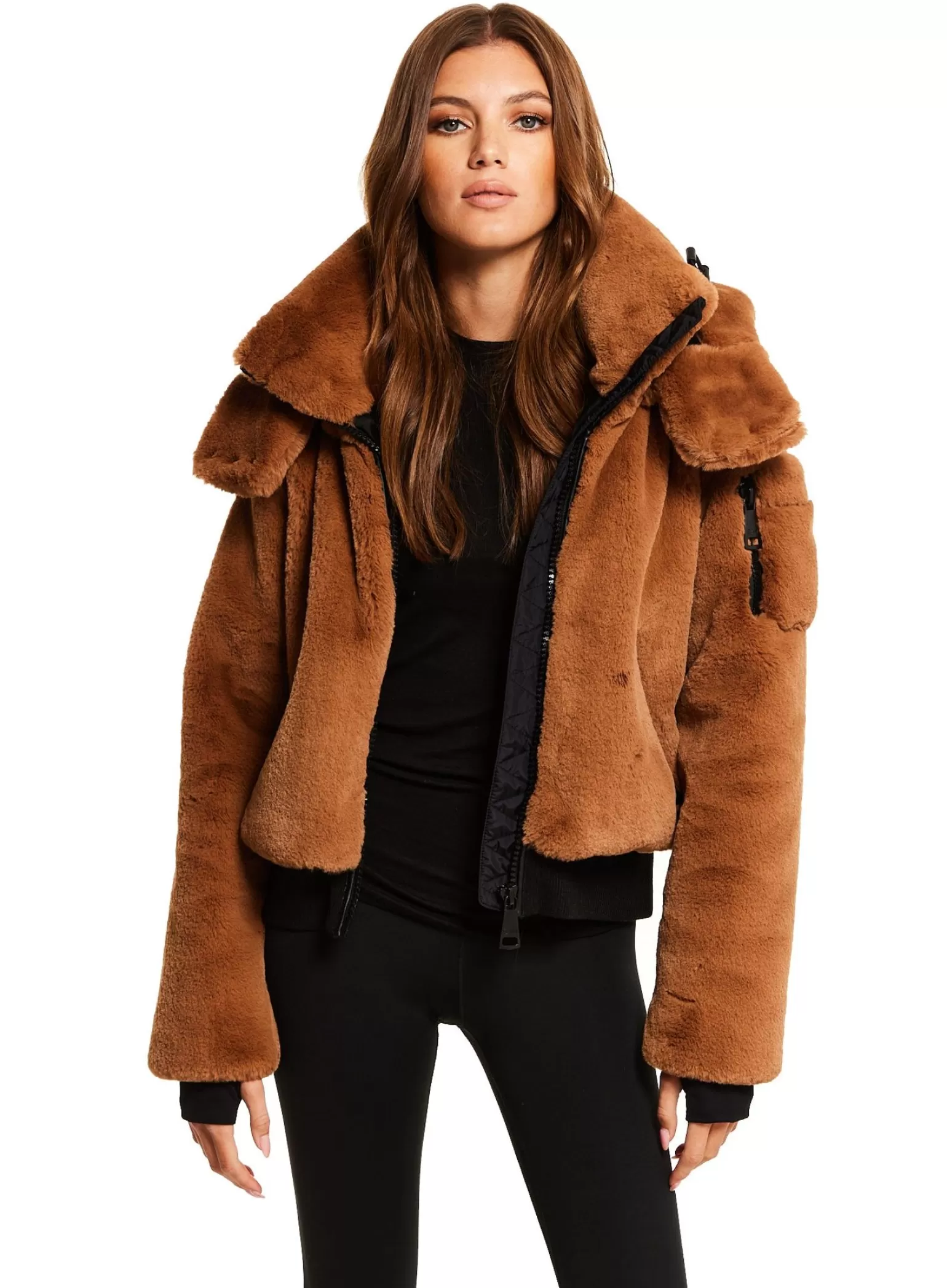 SAM Faux Fur Nala | Women Vegan Leather & Faux Fur