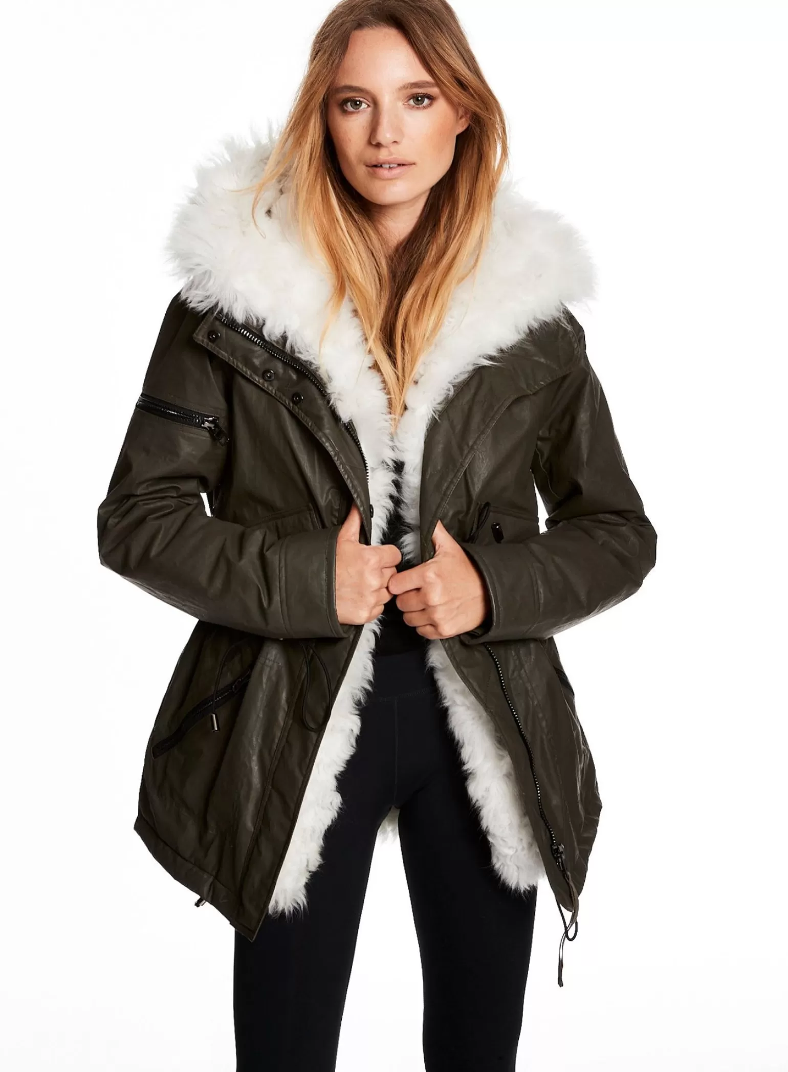 SAM Shearling Mini Limelight | Women Parkas