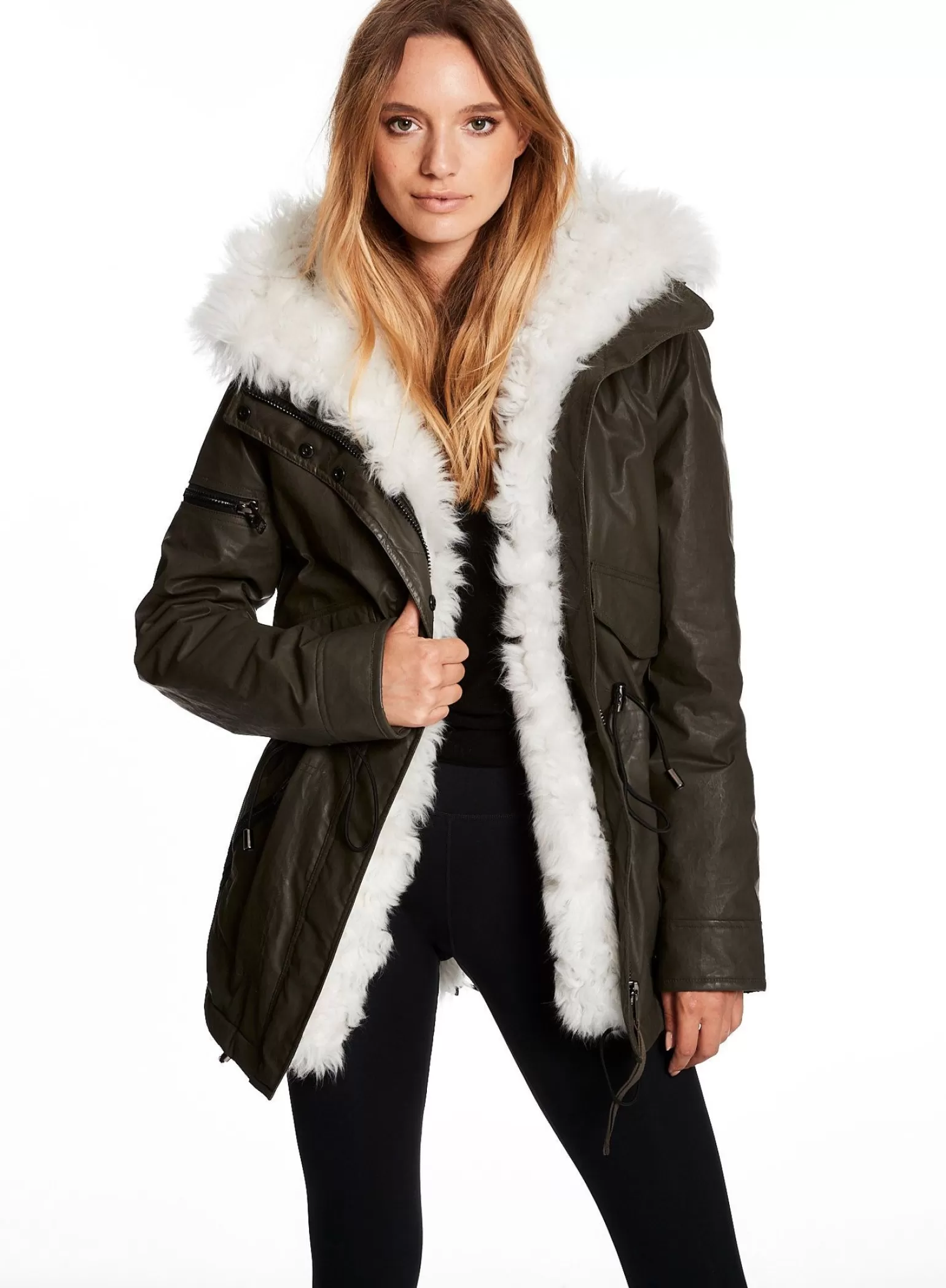 SAM Shearling Mini Limelight | Women Parkas