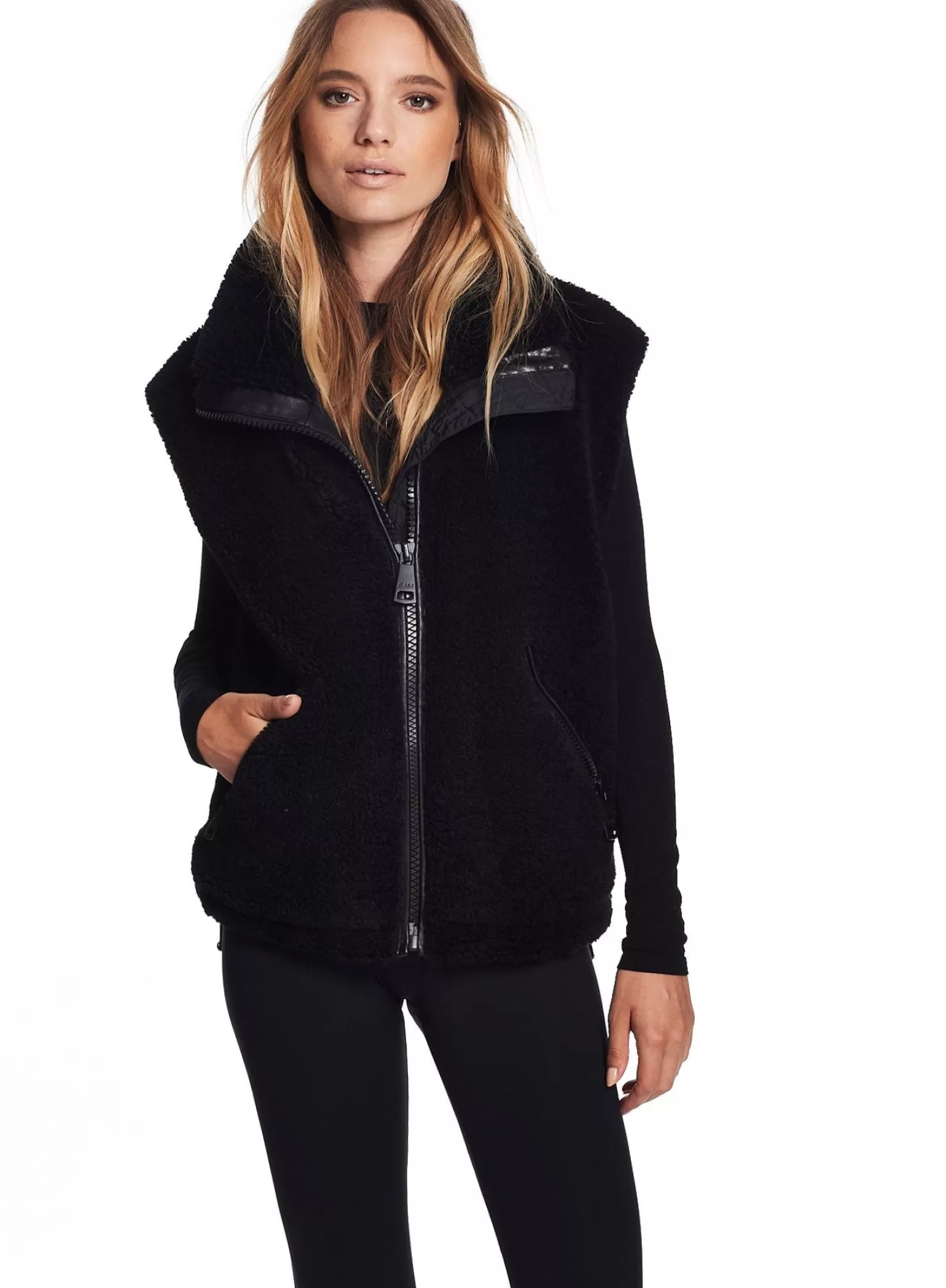 SAM Sherpa Vest | Women Sherpa Jackets