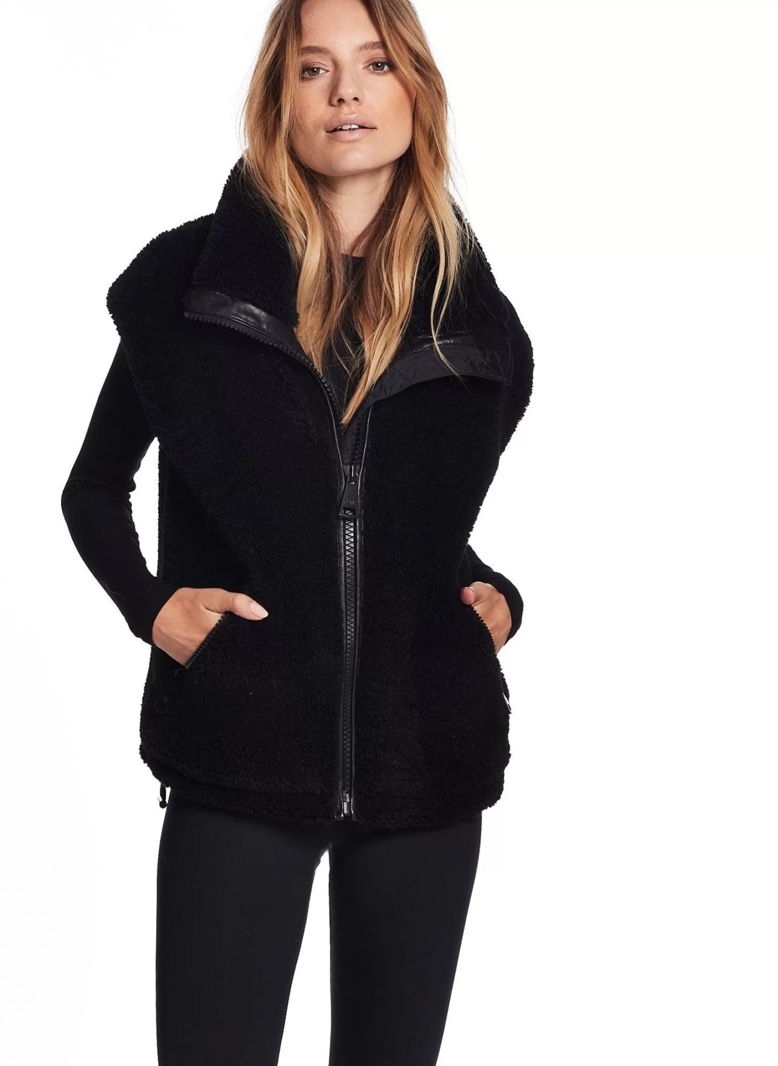 SAM Sherpa Vest | Women Sherpa Jackets